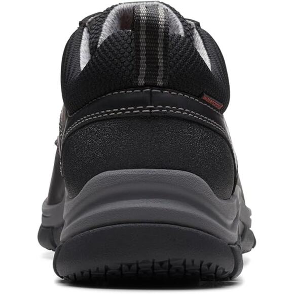 NWT Clarks Men's Collection Walpath Low Oxford, Black Leather Waterproof, 10.5 M - Picture 4 of 7